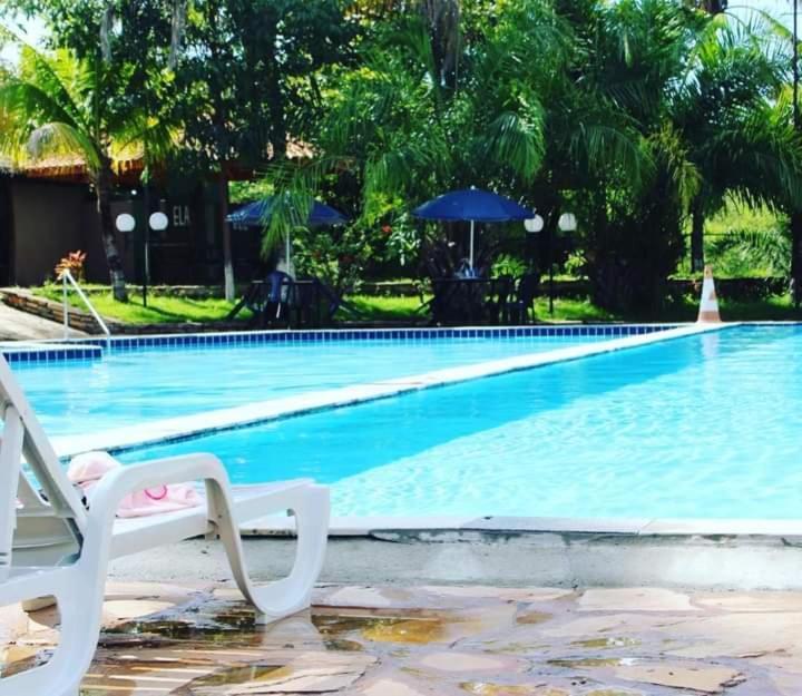 Pousada Recanto Das Araras "Com Acesso Ao Lagoa Quente" Caldas Novas Exterior photo